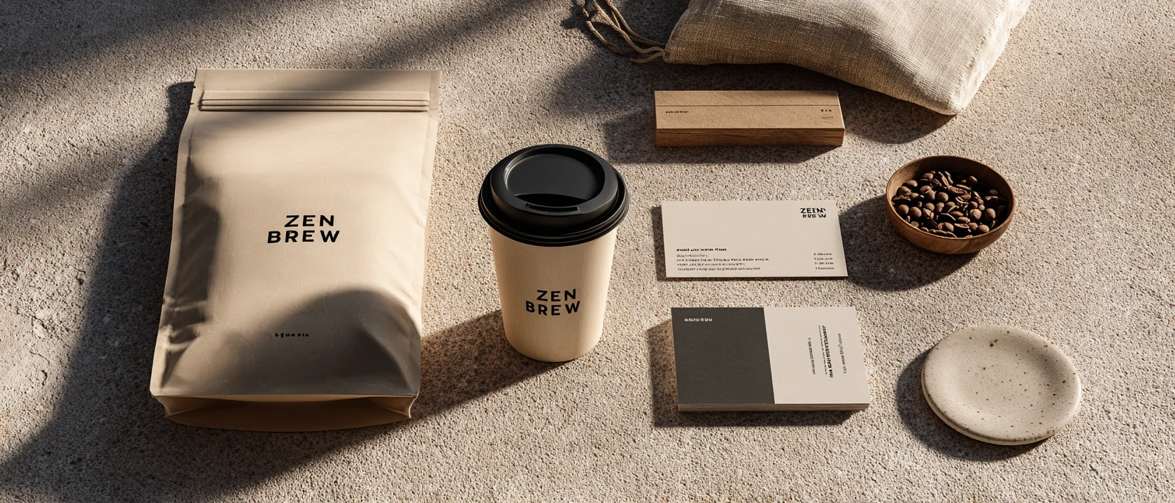 ☕ Create a Minimalist Coffee Brand Identity in Seconds