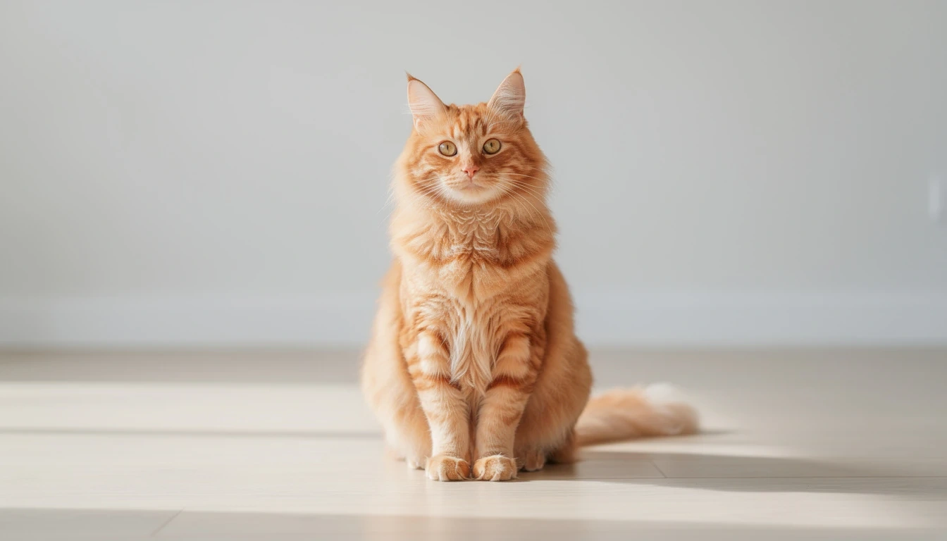 cute orange cat