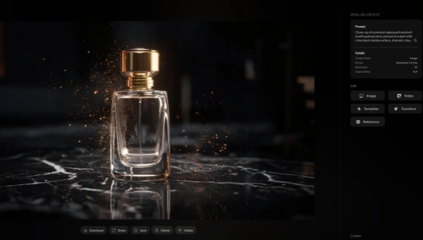 perfume poster