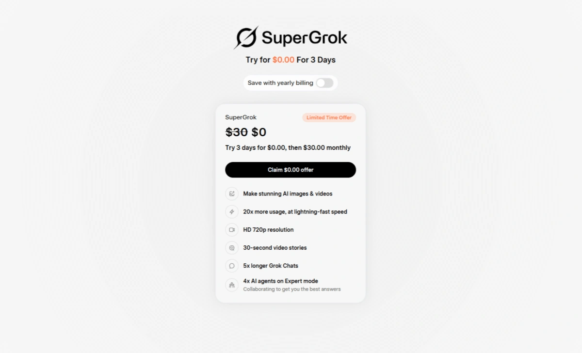 grok plan