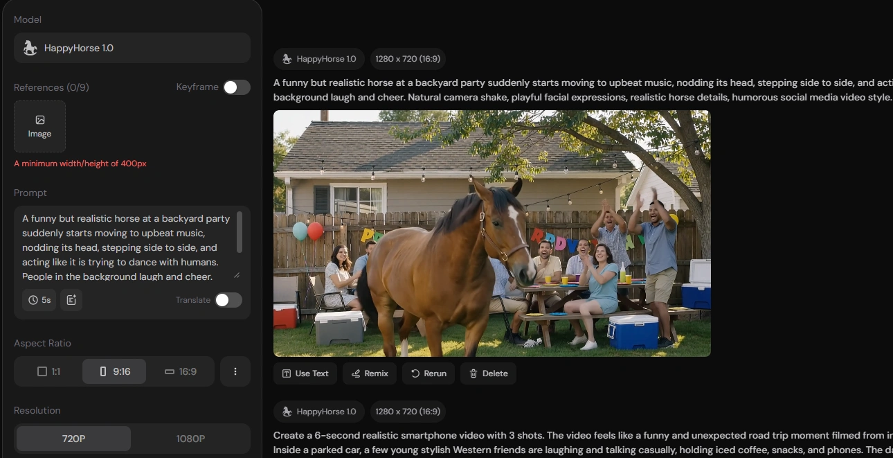 happyhorse 1.0 video result on piclumen happyhorse 1.0 video result on piclumen