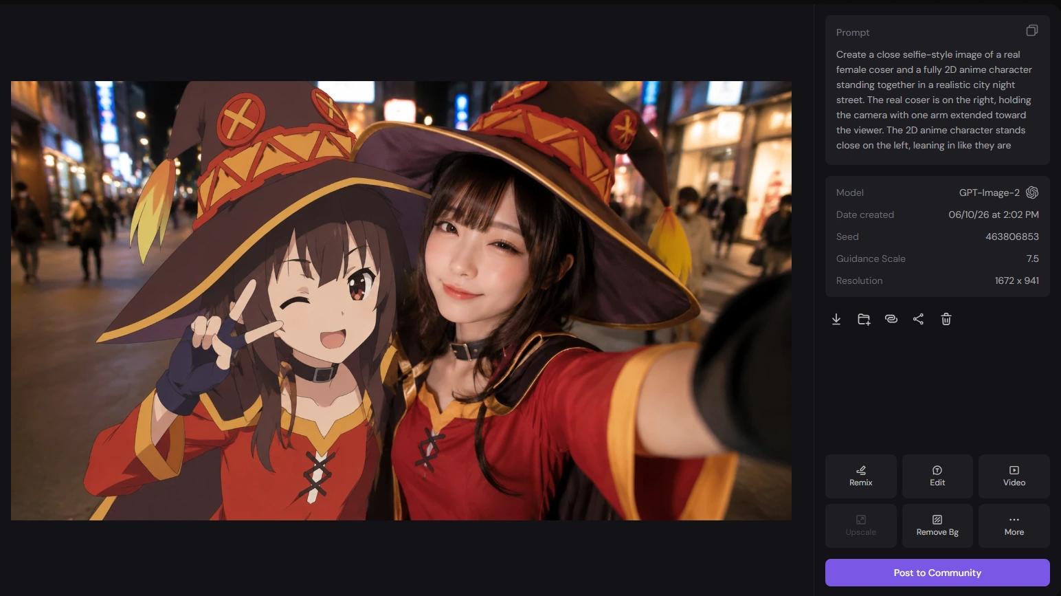anime selfie made with gpt image 2 anime selfie made with gpt image 2