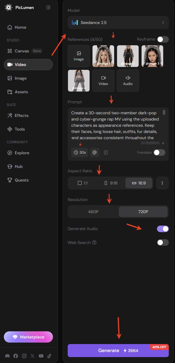 piclumen seedance 2.5 ai video workflow piclumen seedance 2.5 ai video workflow