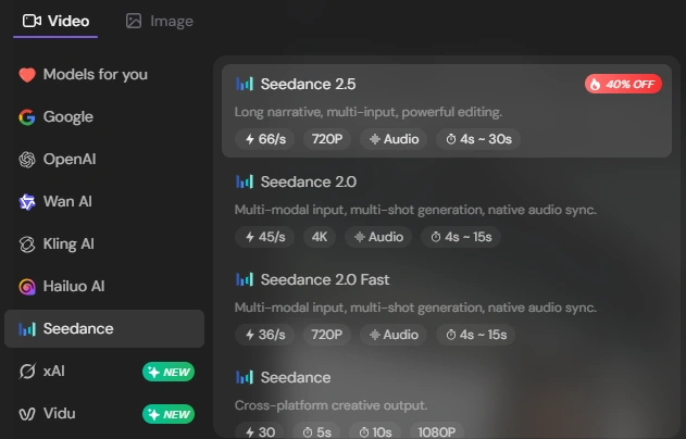 piclumen seedance 2.5 piclumen seedance 2.5
