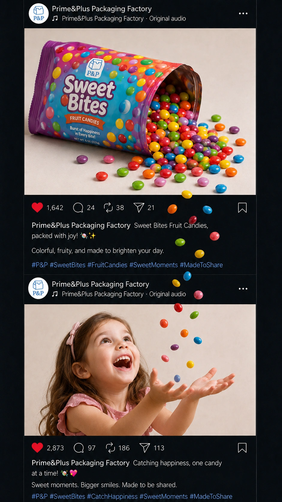 candy ins feed