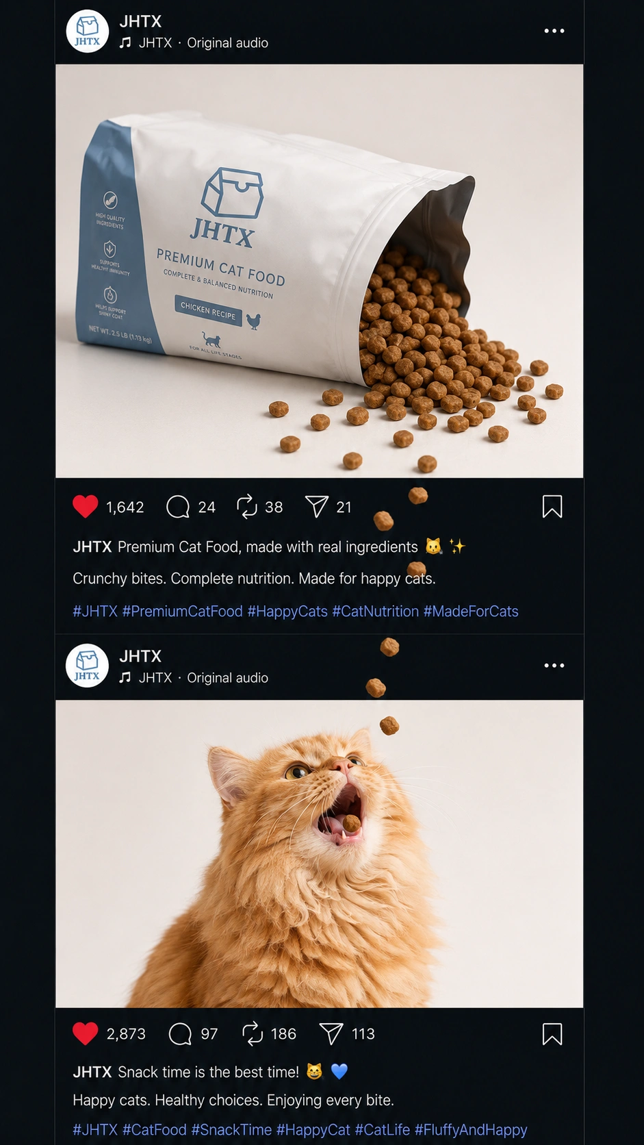 cat food ins fed