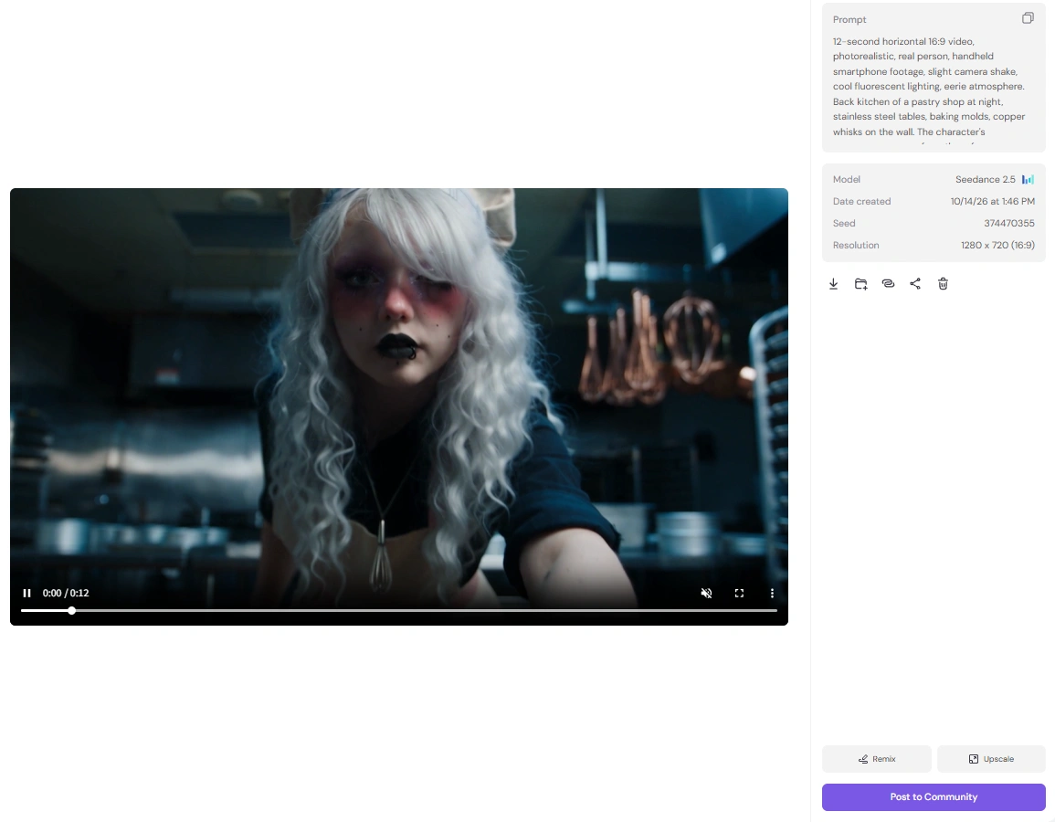 AI virtual character video result AI virtual character video result