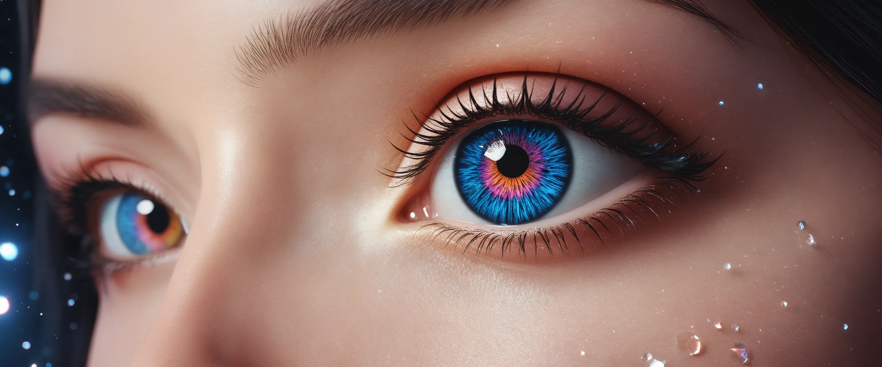 Hyperrealistic digital artwork with vivid stunning details