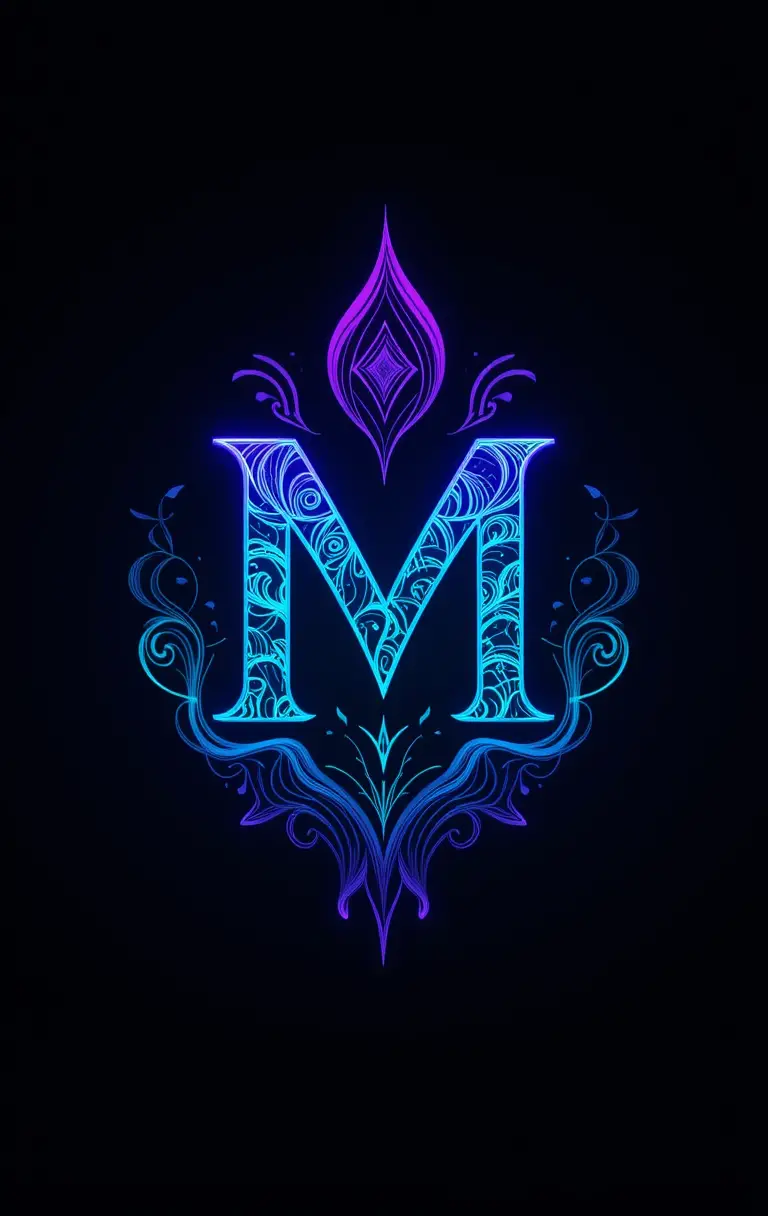 Modern logo for Melissas Creative Designs in cool colors