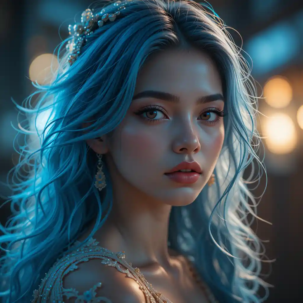 Photorealistic cinematic close up with dramatic lighting