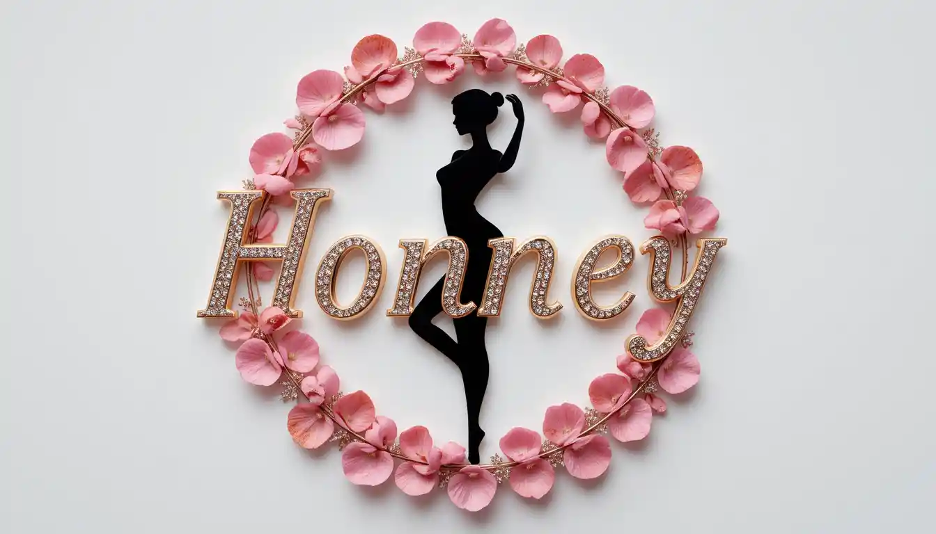 Logo elegante oro e rosa con silhouette di donna