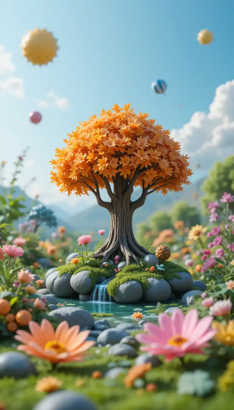 Title text over a realistic nature inspired background