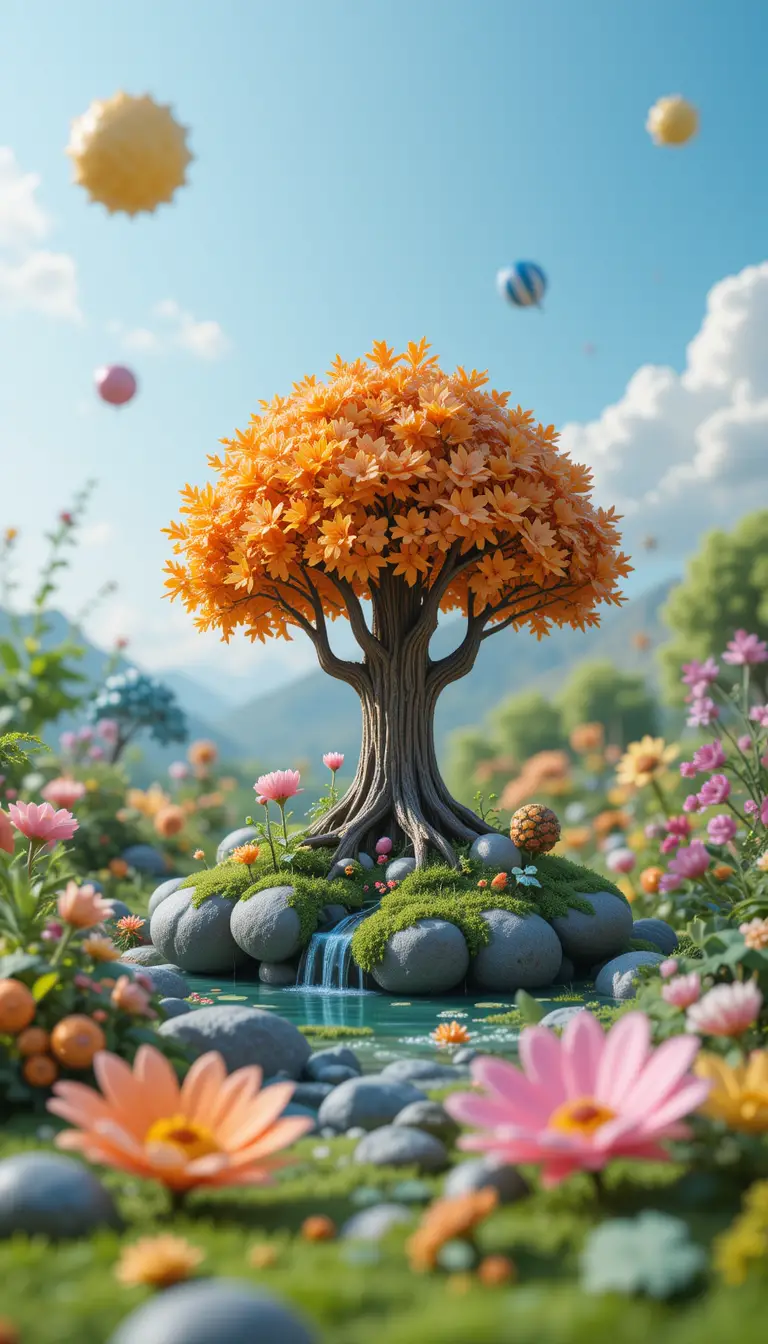 Title text over a realistic nature inspired background