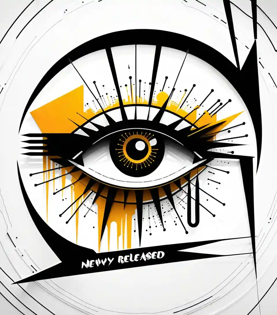 3d newly released text logo with sewing needle graphic