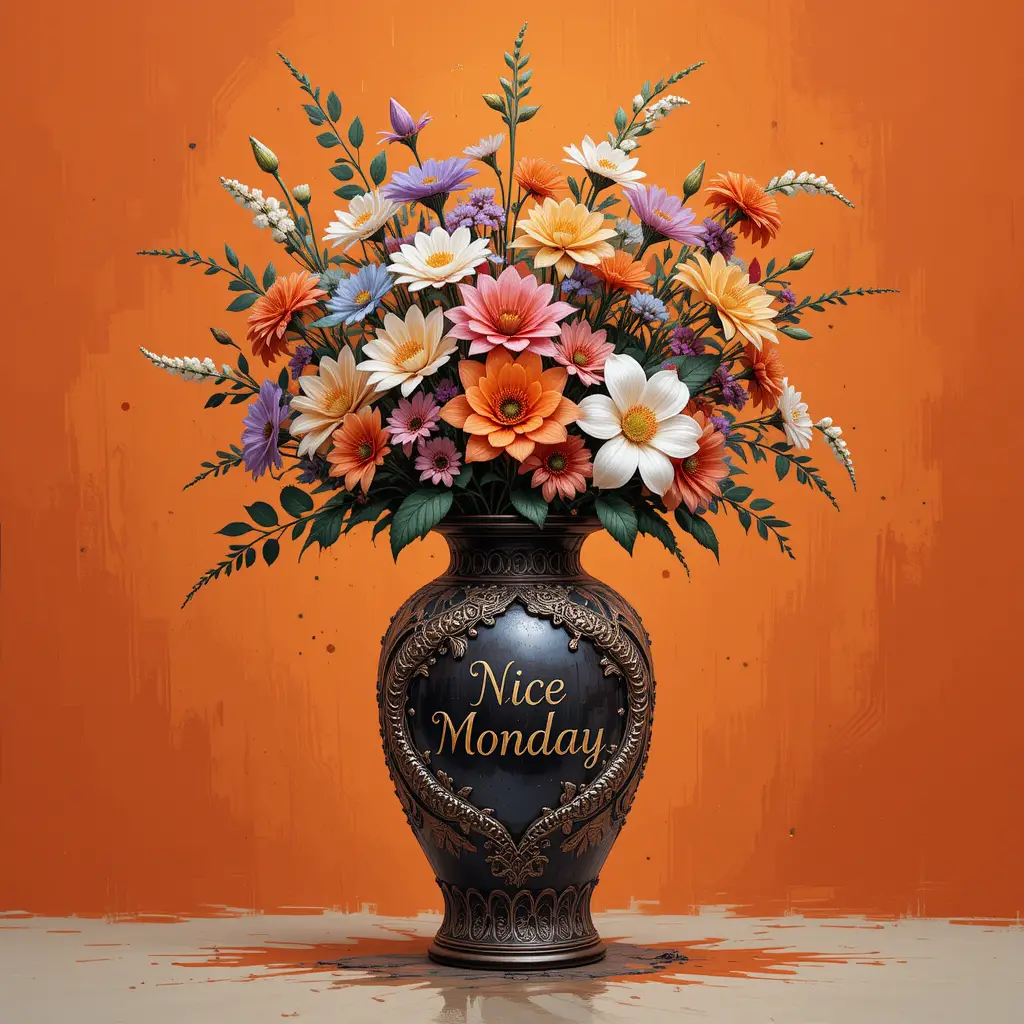 Ming style vase with dragon carving and vibrant flowers