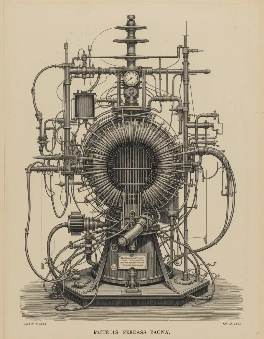 Electrical coil driven by high frequency alternator and capacitor