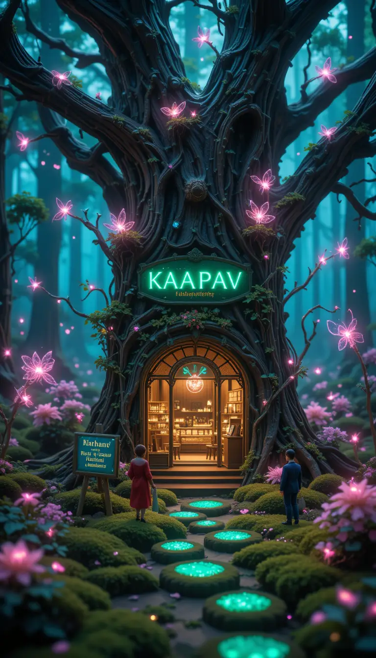 Enchanted Forest Boutique Grown From An Ancient Tree