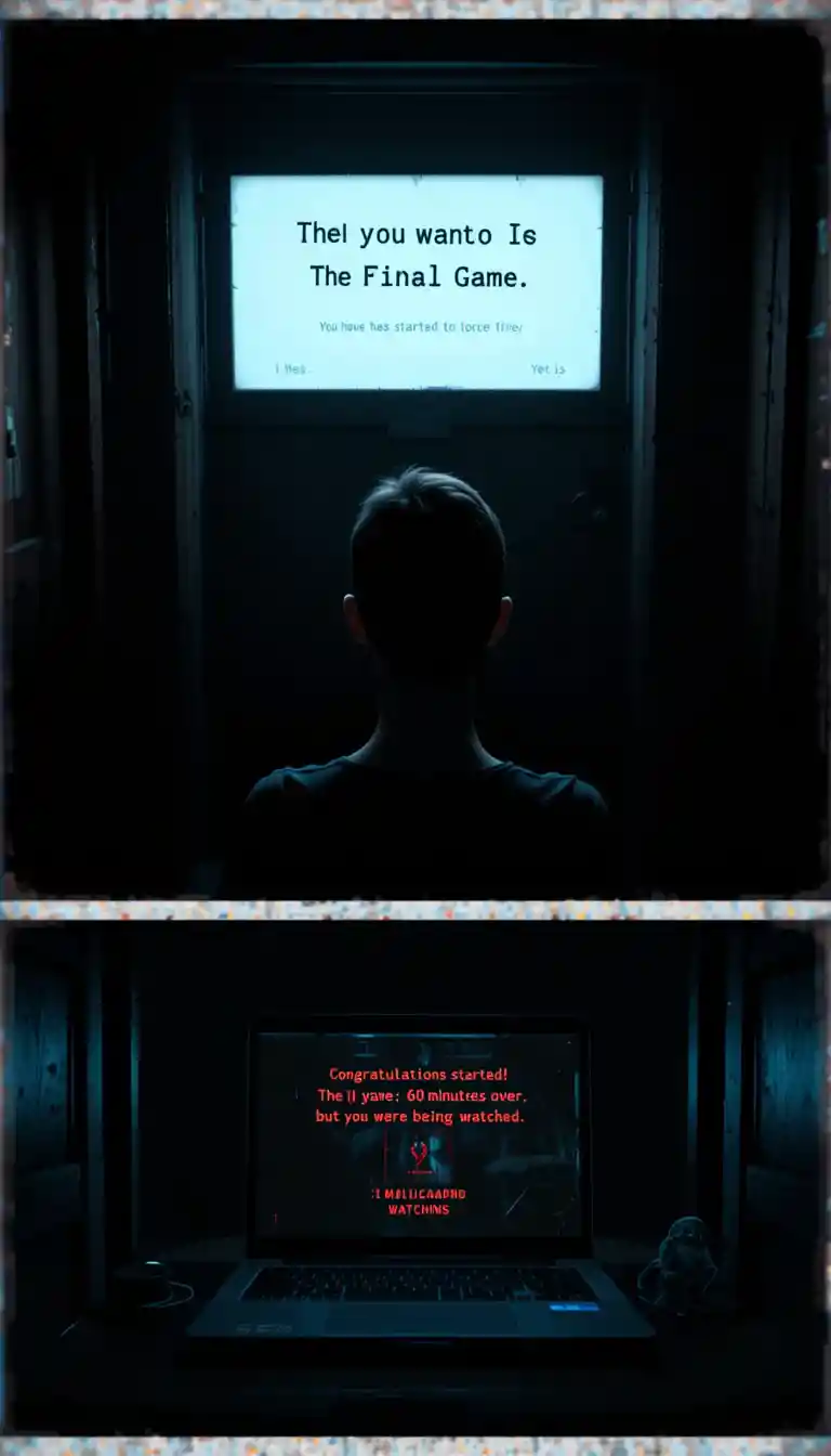 Teenager Starts A Terrifying Online Escape Game At Night