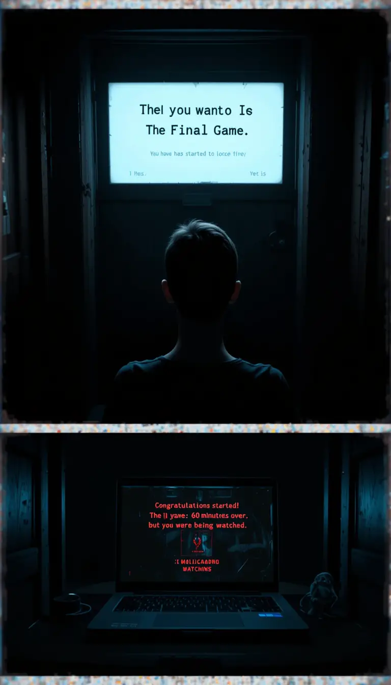Teenager Starts A Terrifying Online Escape Game At Night