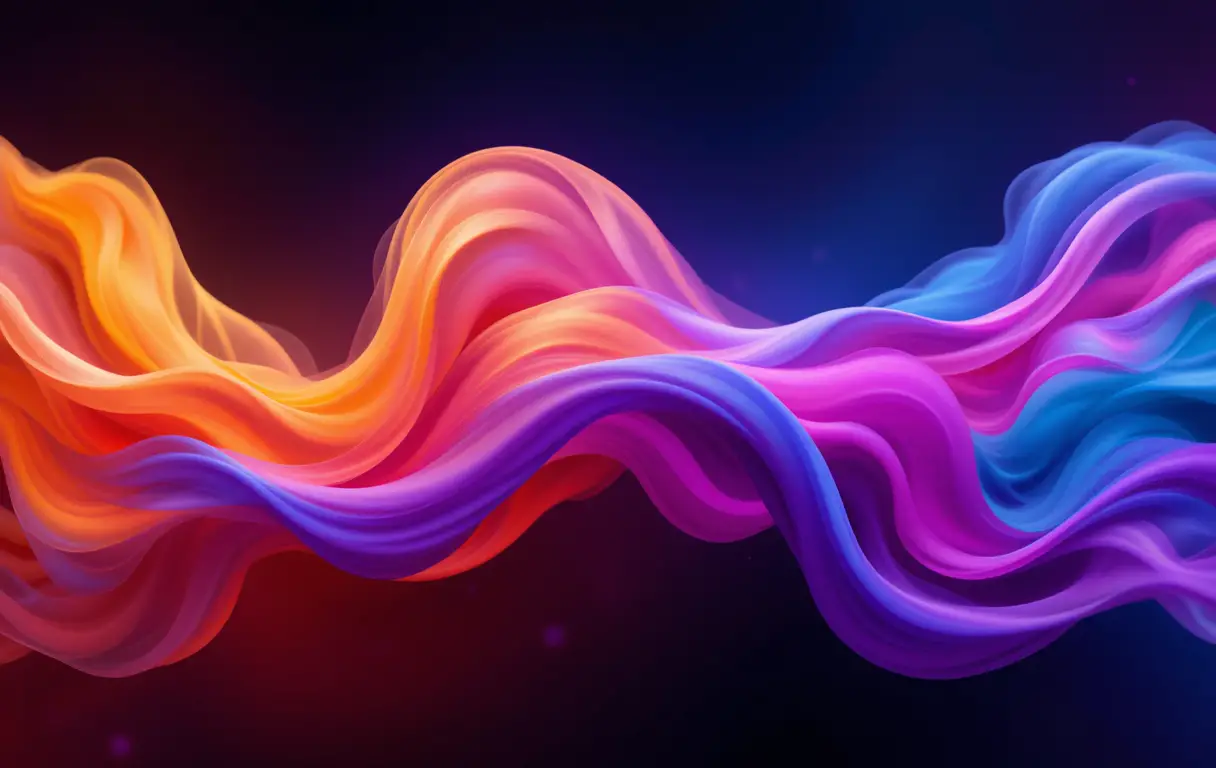 Colorful abstract desktop wallpaper with flowing gradients