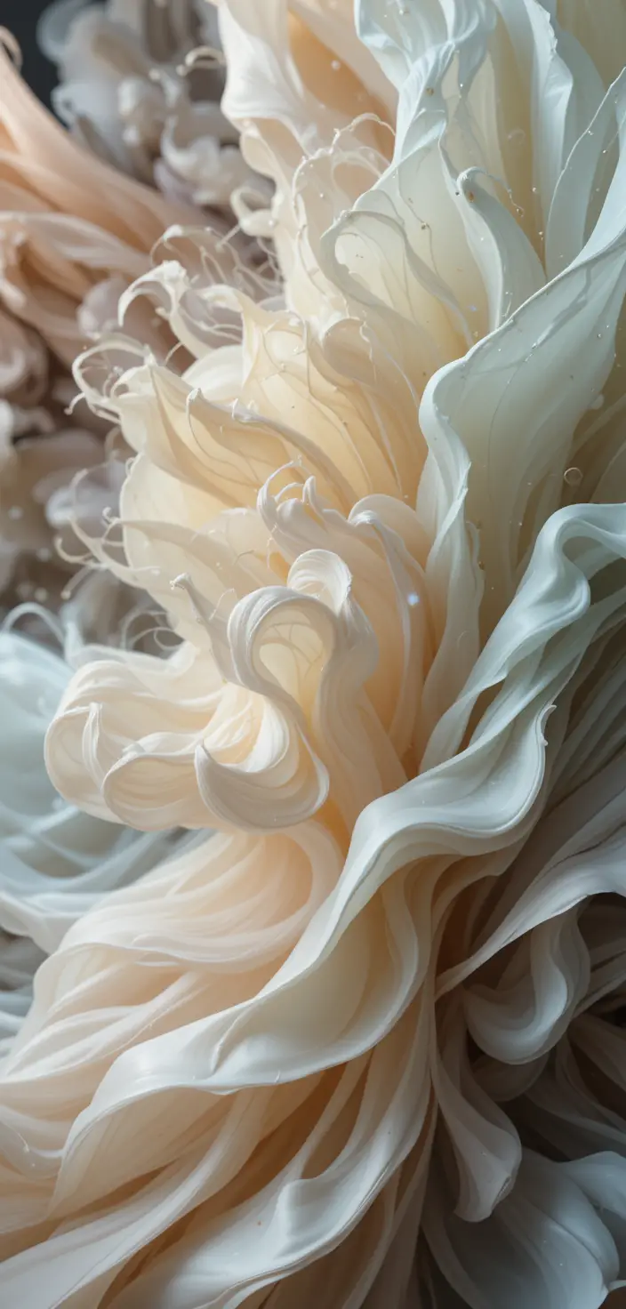 Dreamy digital illustration with soothing color combinations