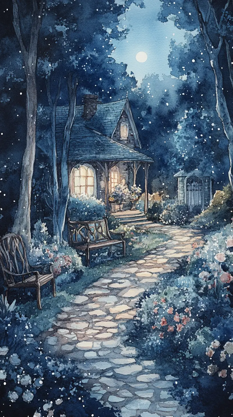 Friends Eating Ice Cream On A Garden Bench