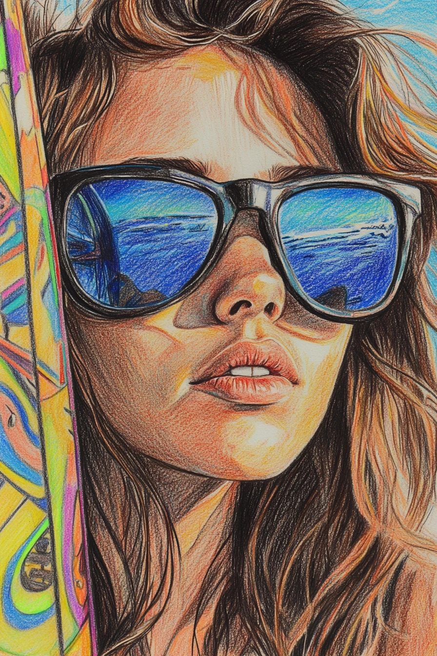 color pencil drawing