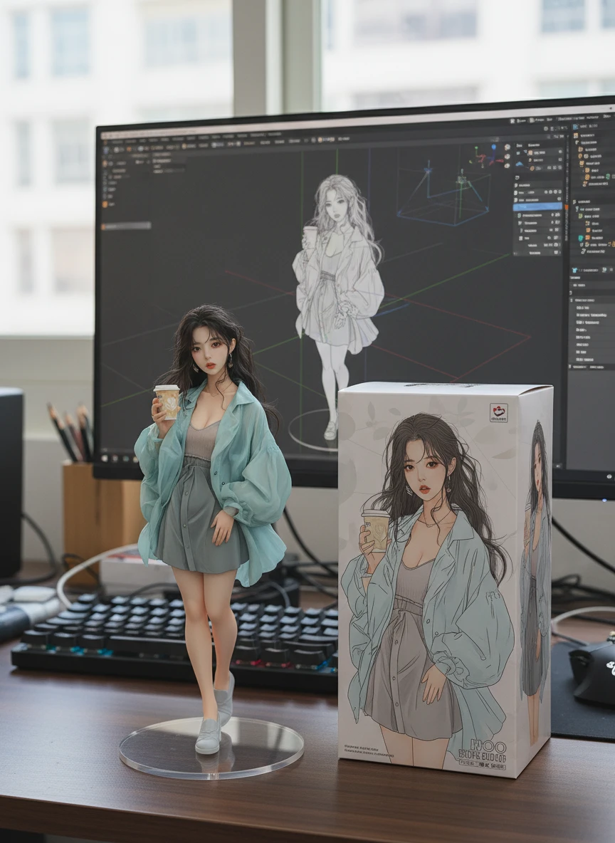 realistic 3d rendering
