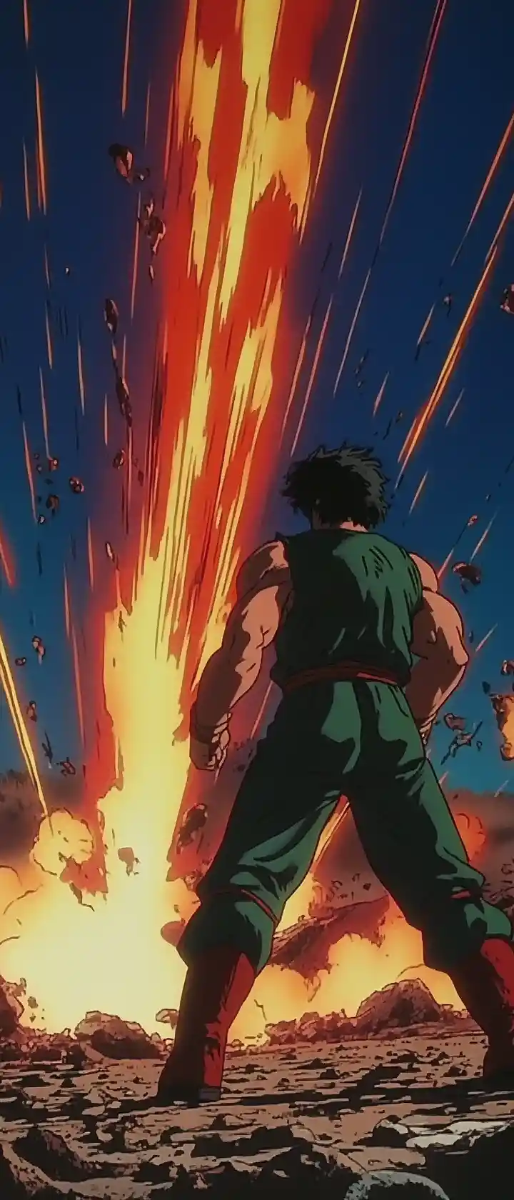 Epic anime warriors clash in ancient greek battlefield