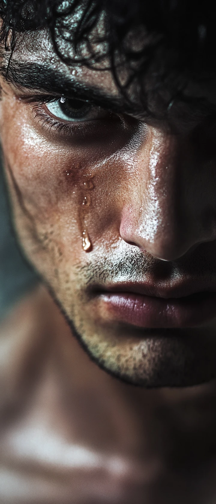 anguished