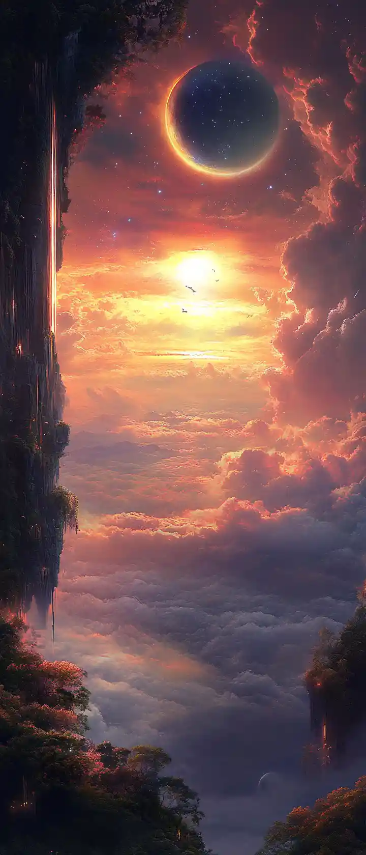 A new dawn rising into a hopeful new day