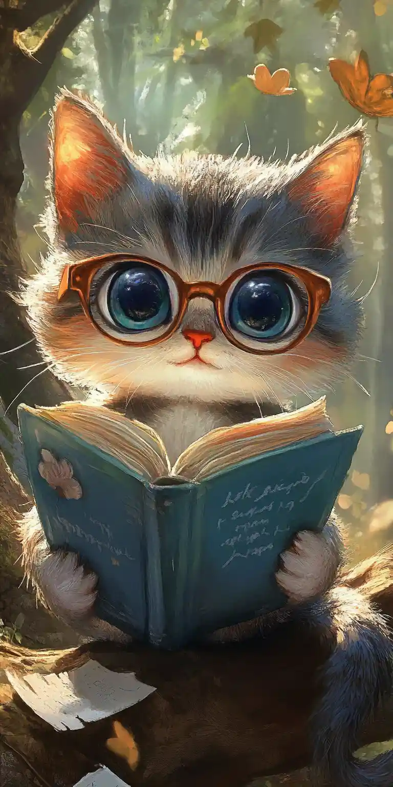 Bezaubernde Bilderbuch-Illustration mit superniedlichem Charme