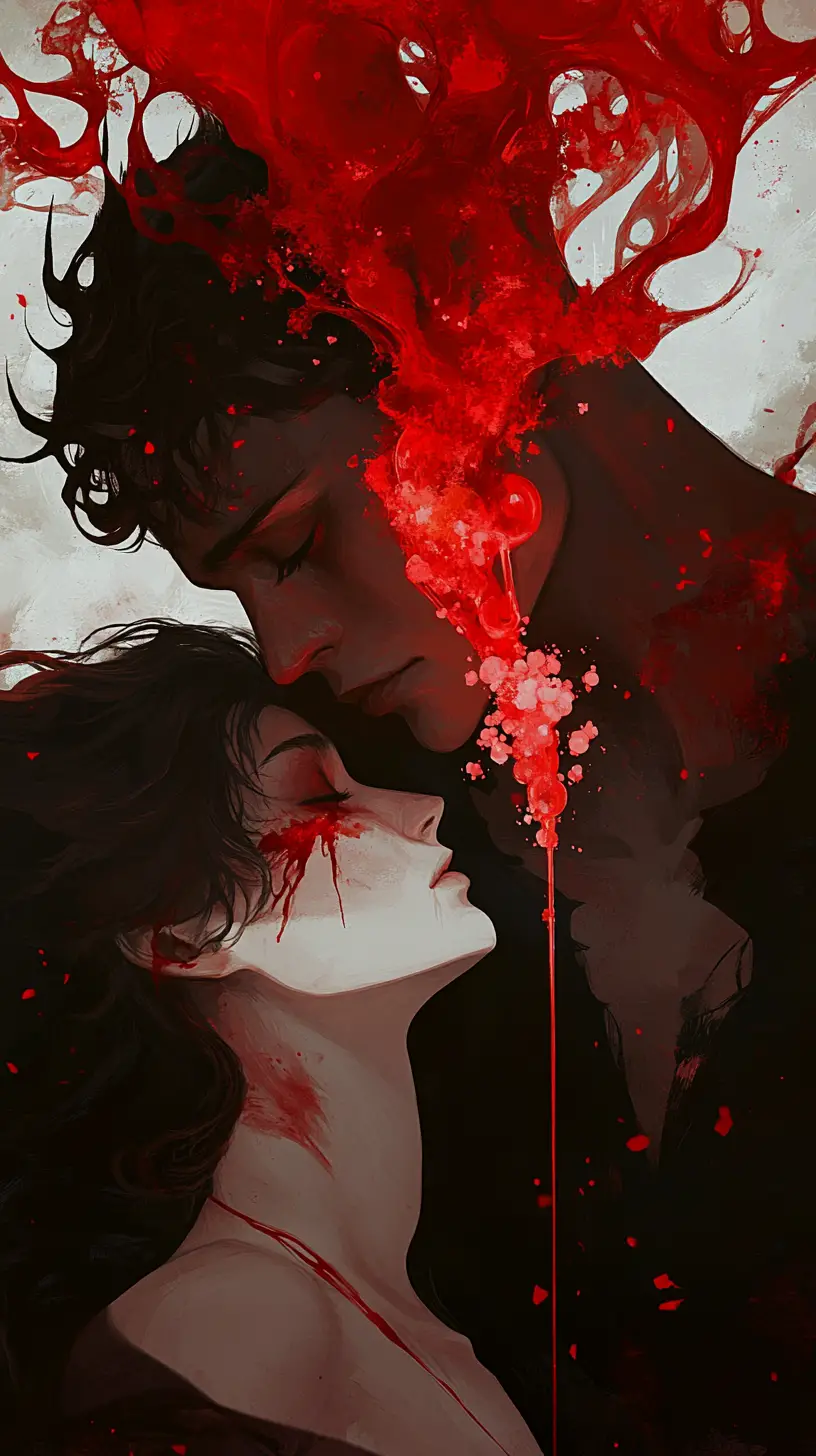 Crimson poison love transformed into something dark and real