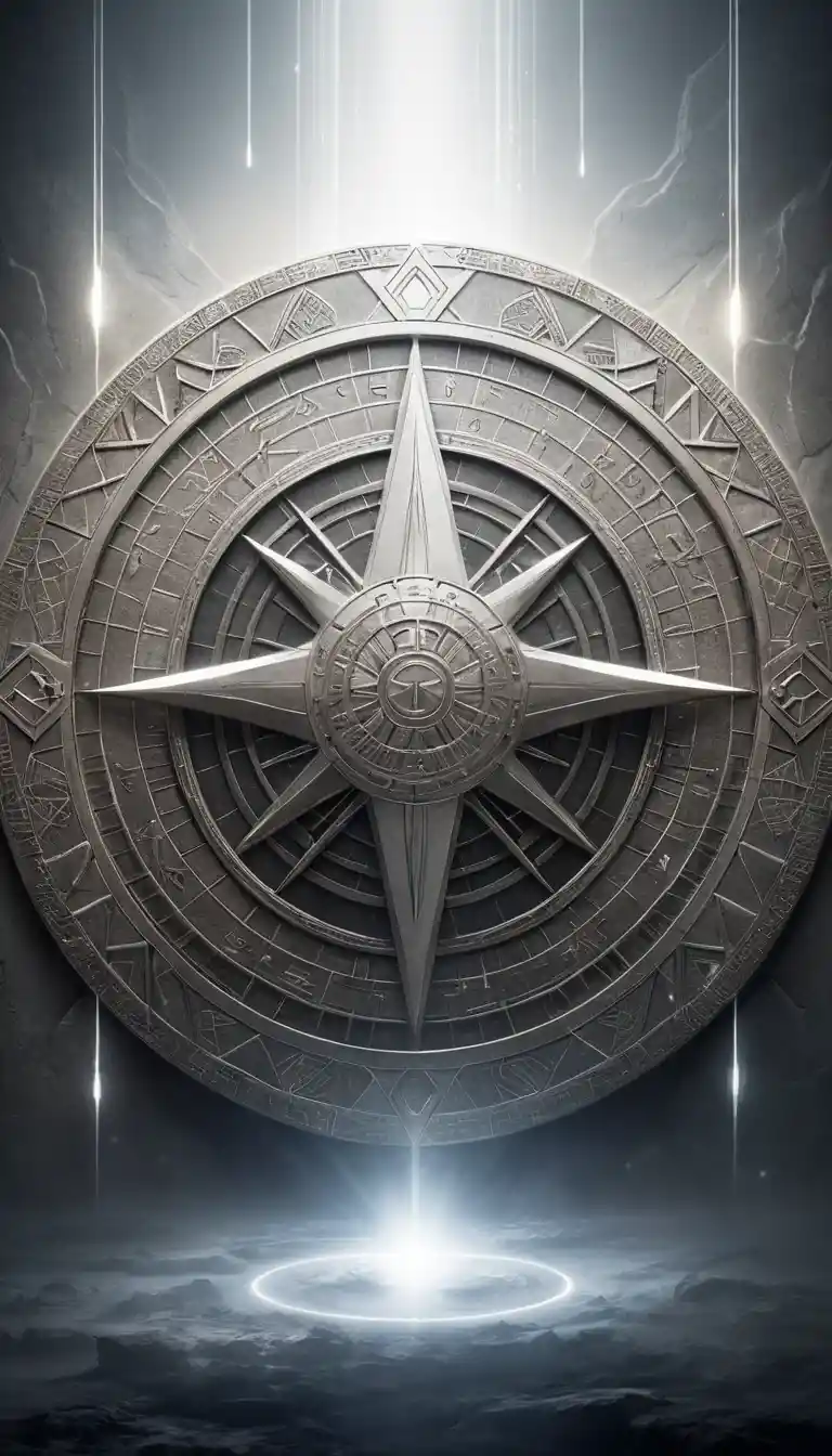 Six pointed sacred star glowing at the inner forehead