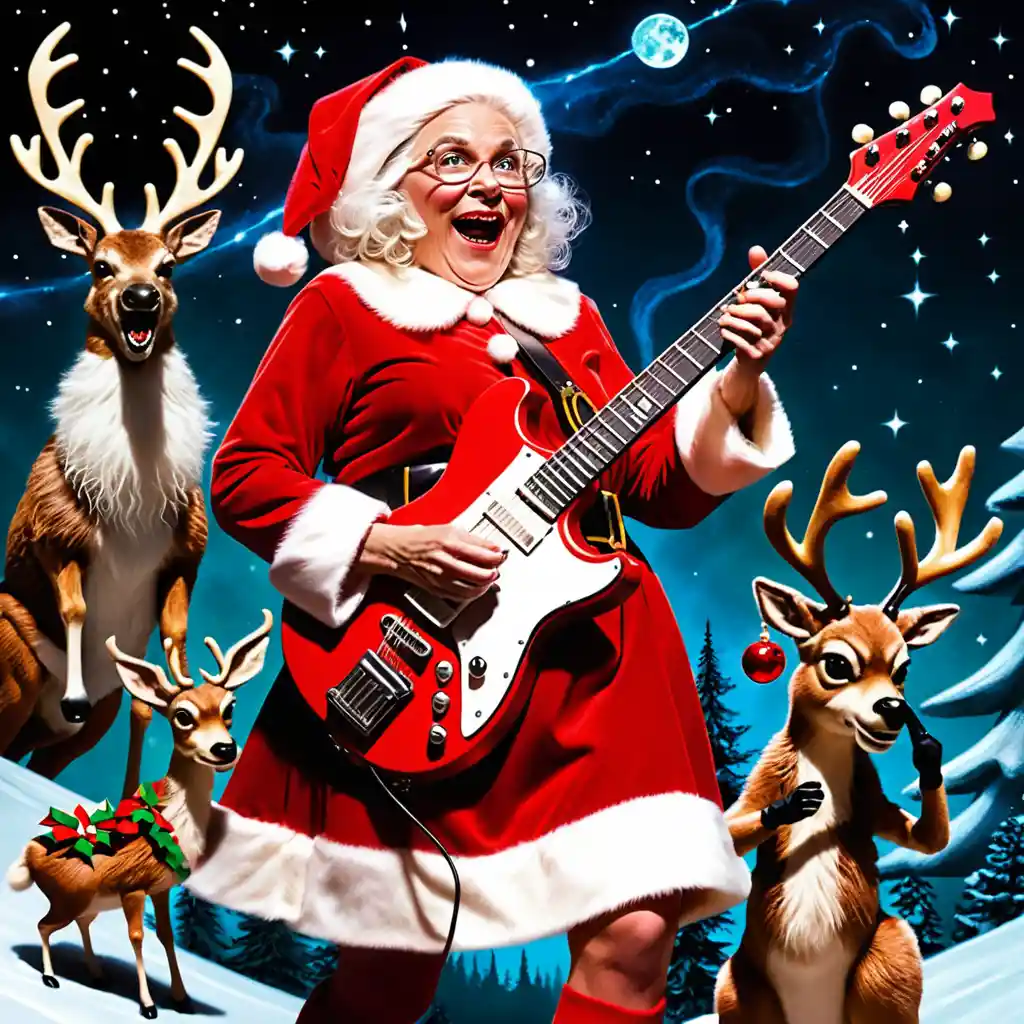Papá Noel Viajando por un Extraño Universo Alternativo