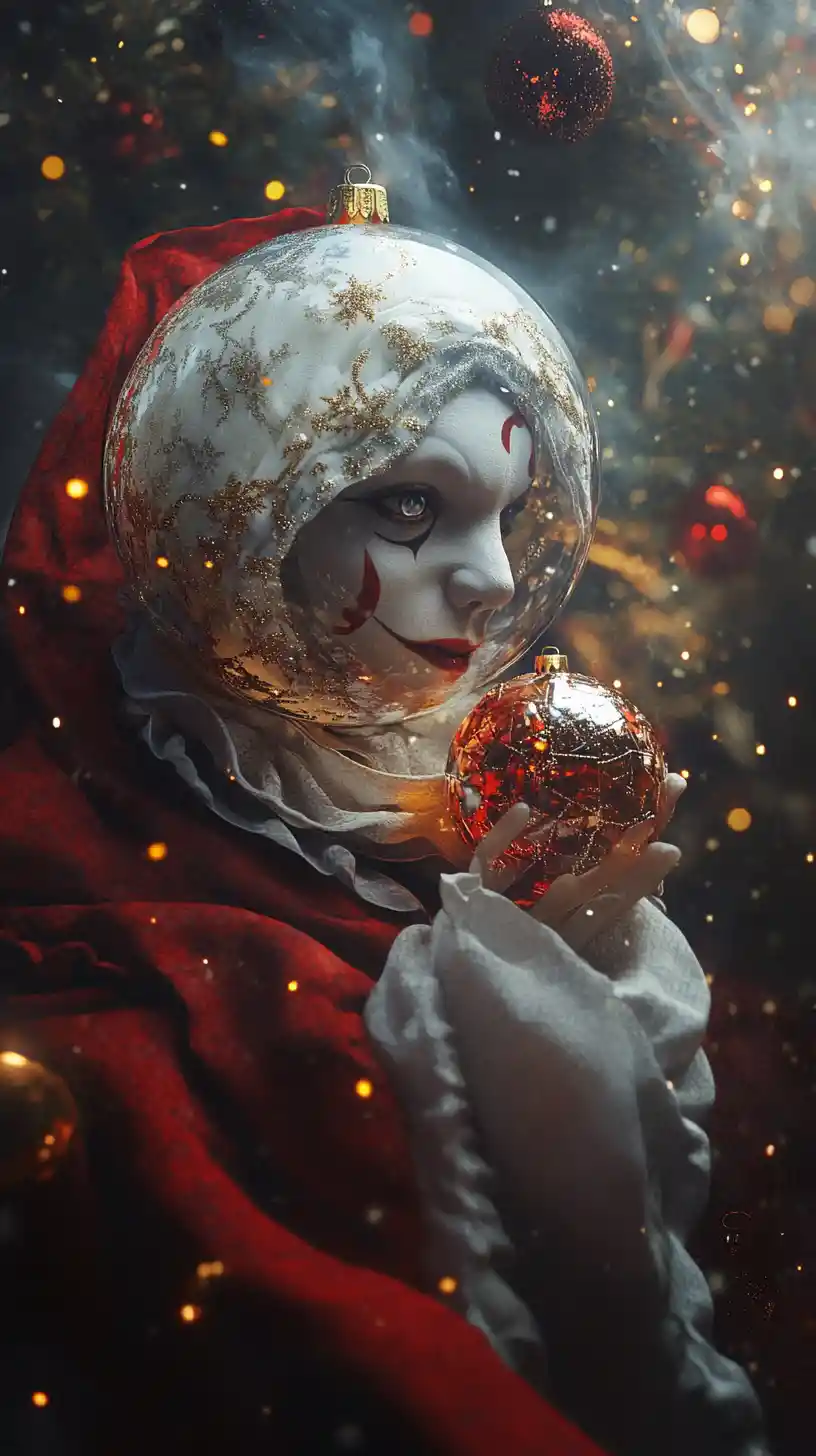 聖誕默劇與華麗童話風裝飾融合