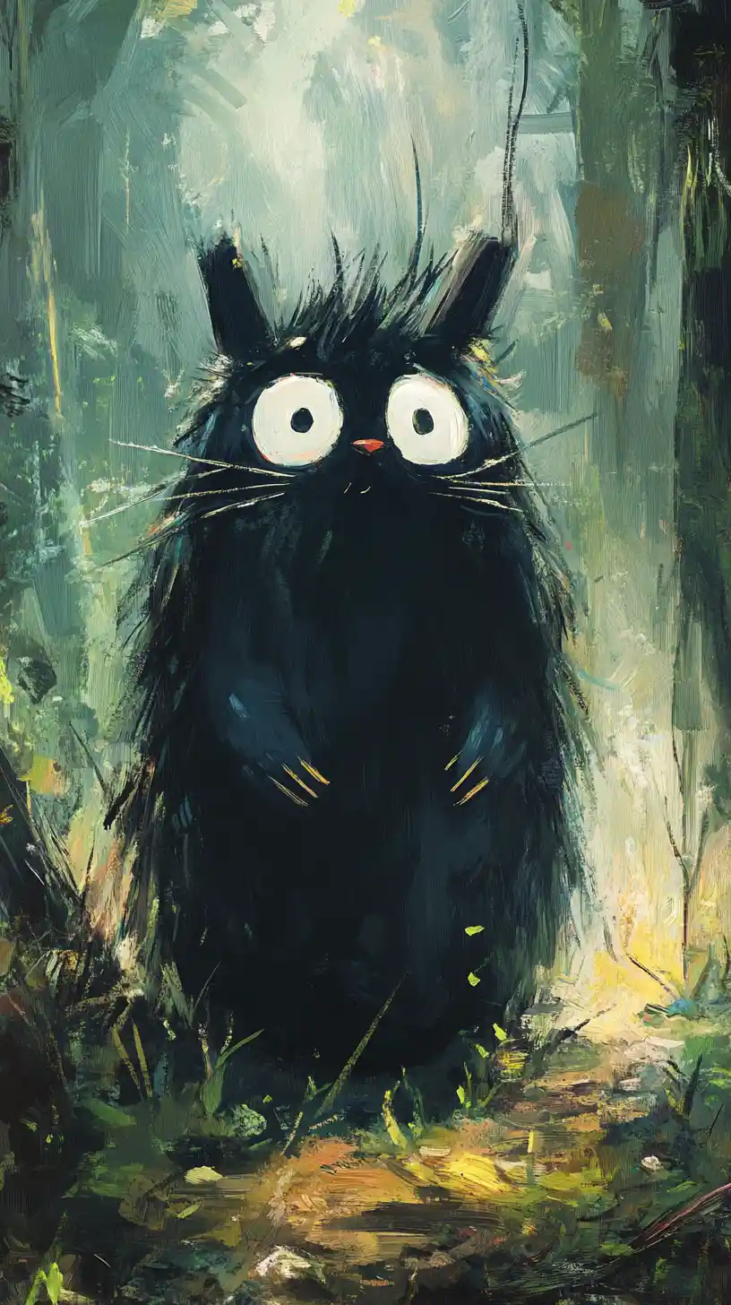 Tigre marrone dorato con strisce nere in una foresta fantastica