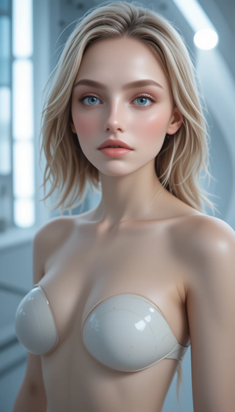 Selbstbewusster junger Teenager in einem hellen Studio