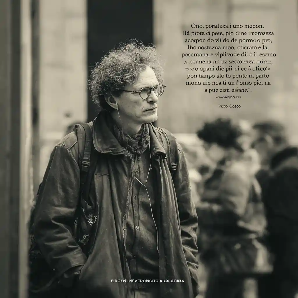 Bittersweet typographic quote about unique people in life