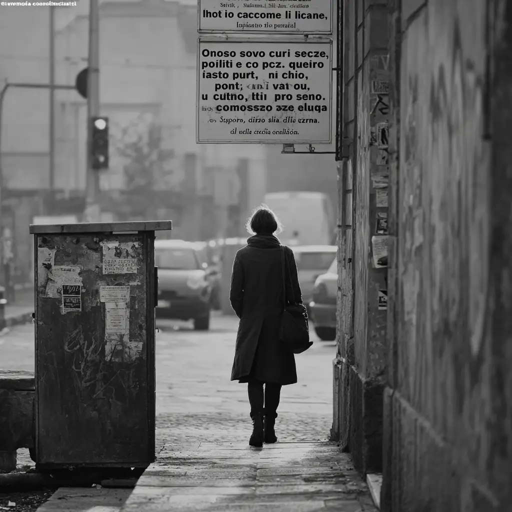 Italian quote about unique people passing through our lives