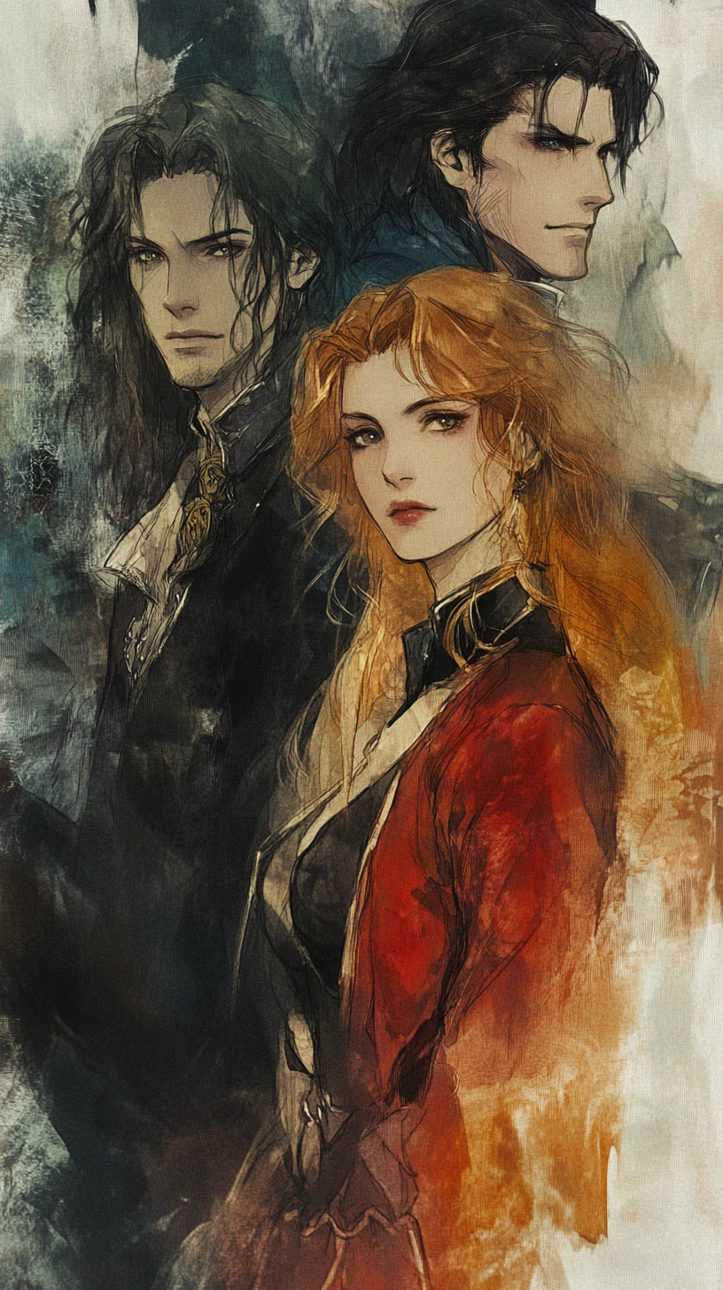 Castlevania 64 fantasy heroes in a dark gothic castle