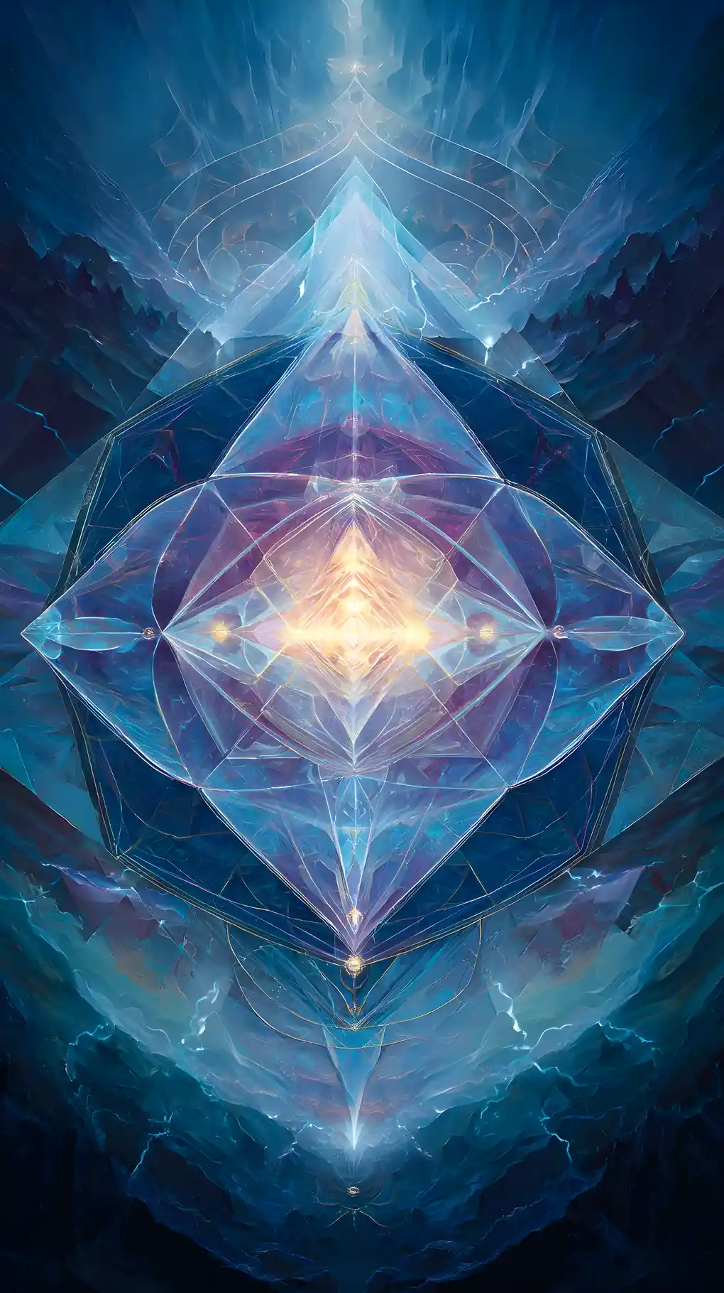 在充滿活力幾何宇宙視界中的外星接觸