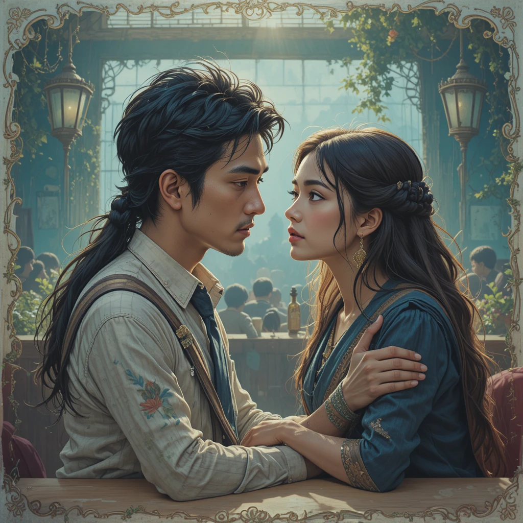 Sad school love story of a monkey couple
