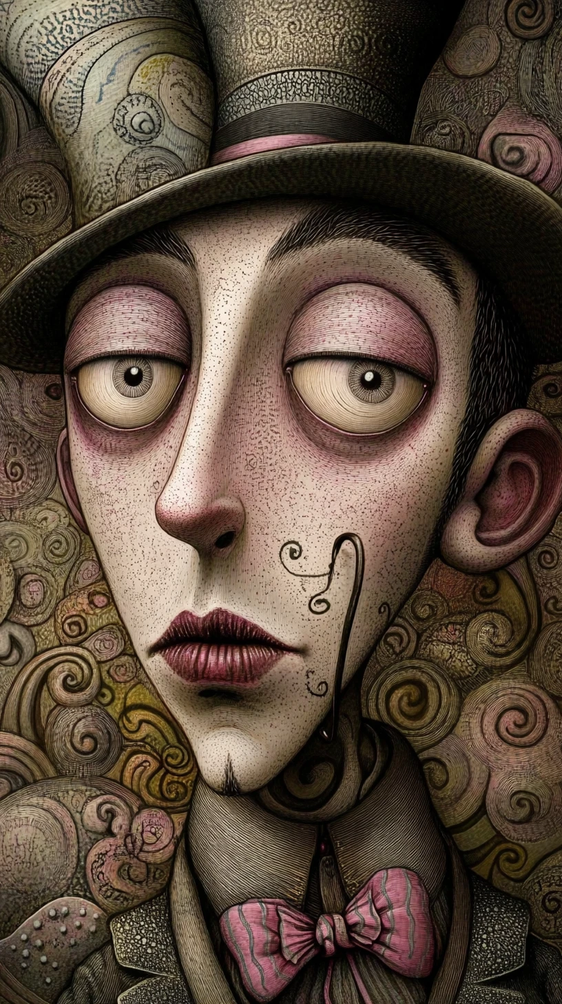 Mimo francés surrealista en un mundo fantástico y onírico
