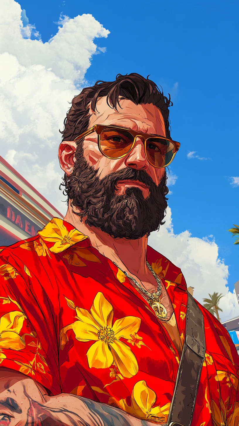 Greek warrior in glasses ready for intense street battle