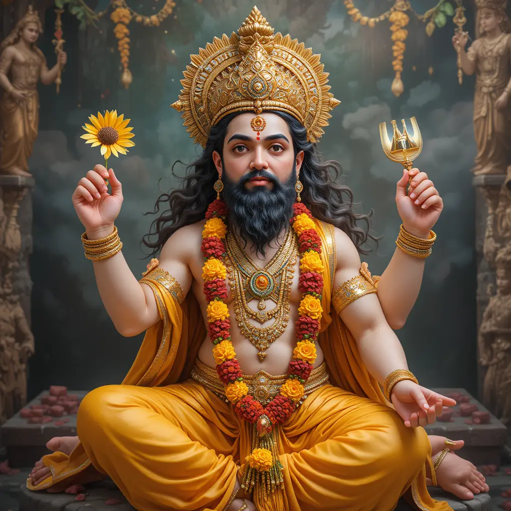 Sanskrit teacher narrating life of a Hindi literary figure