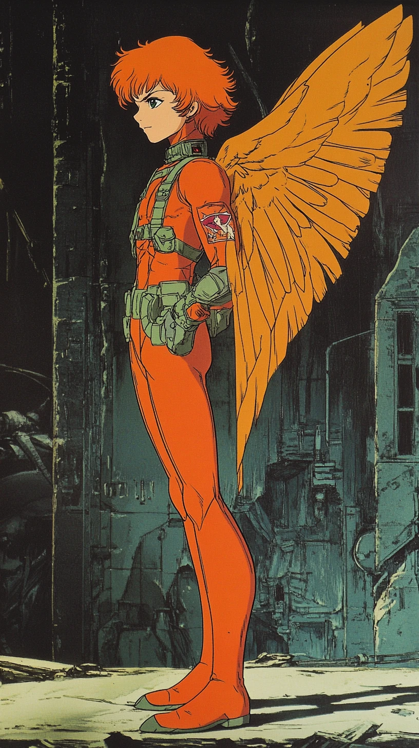 Phoenix 2772 fenice anime che vola nello spazio