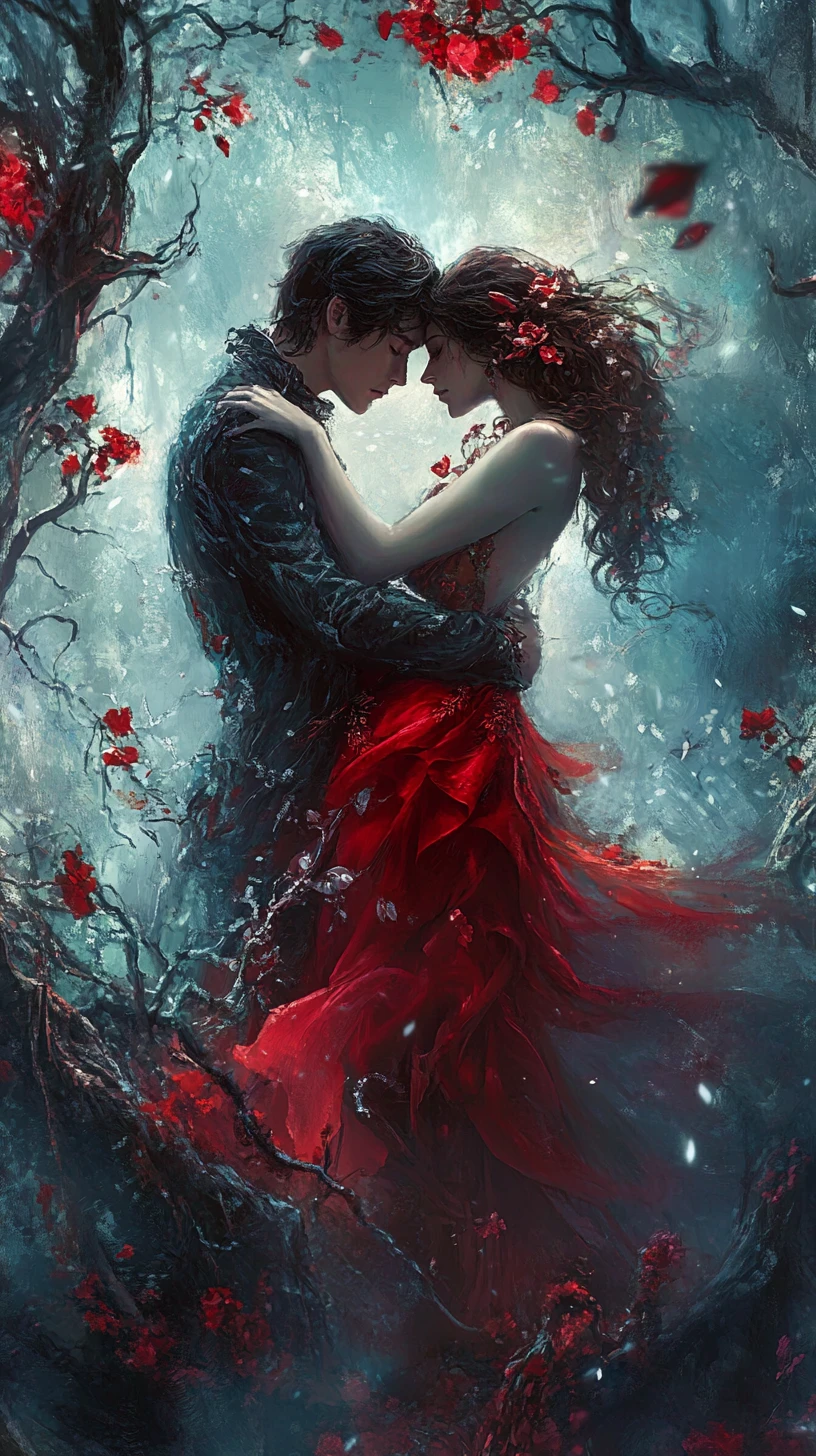 Romantic vow of risking everything for eternal love