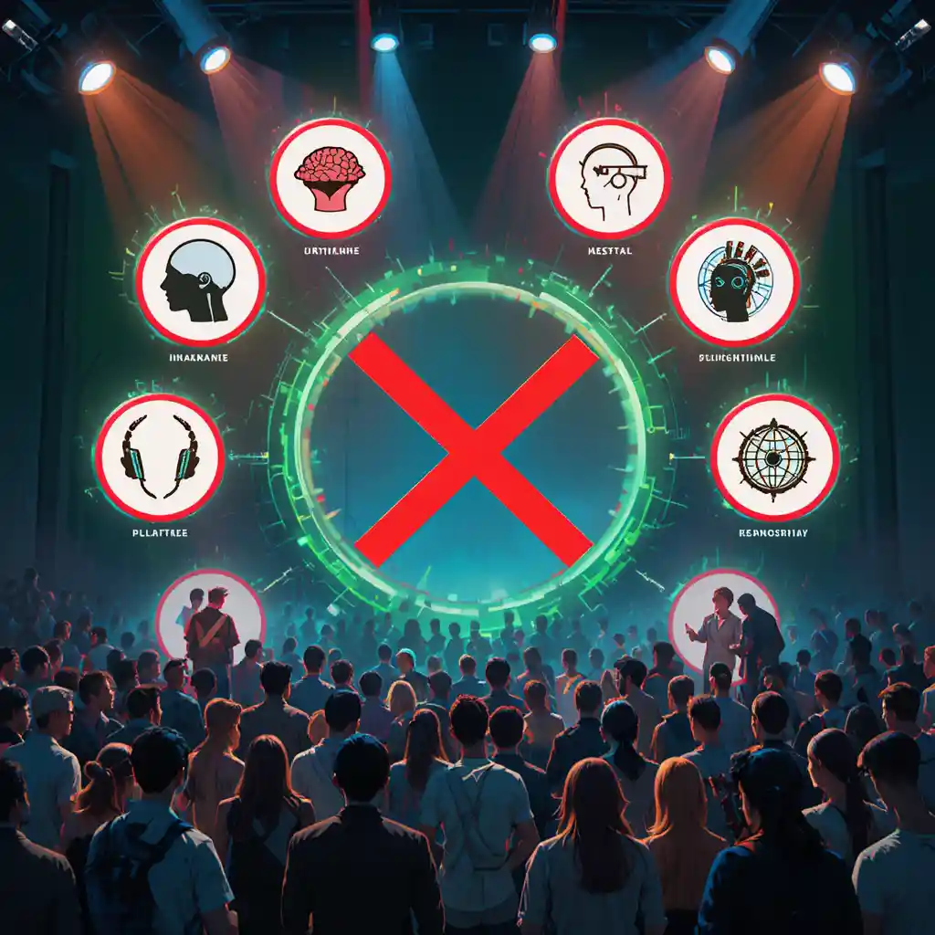 Red shield icon with abstract symbols and green bonus circle