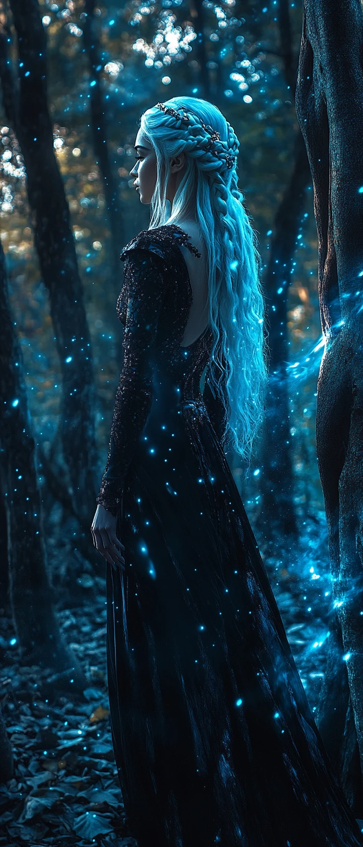 glowing aura